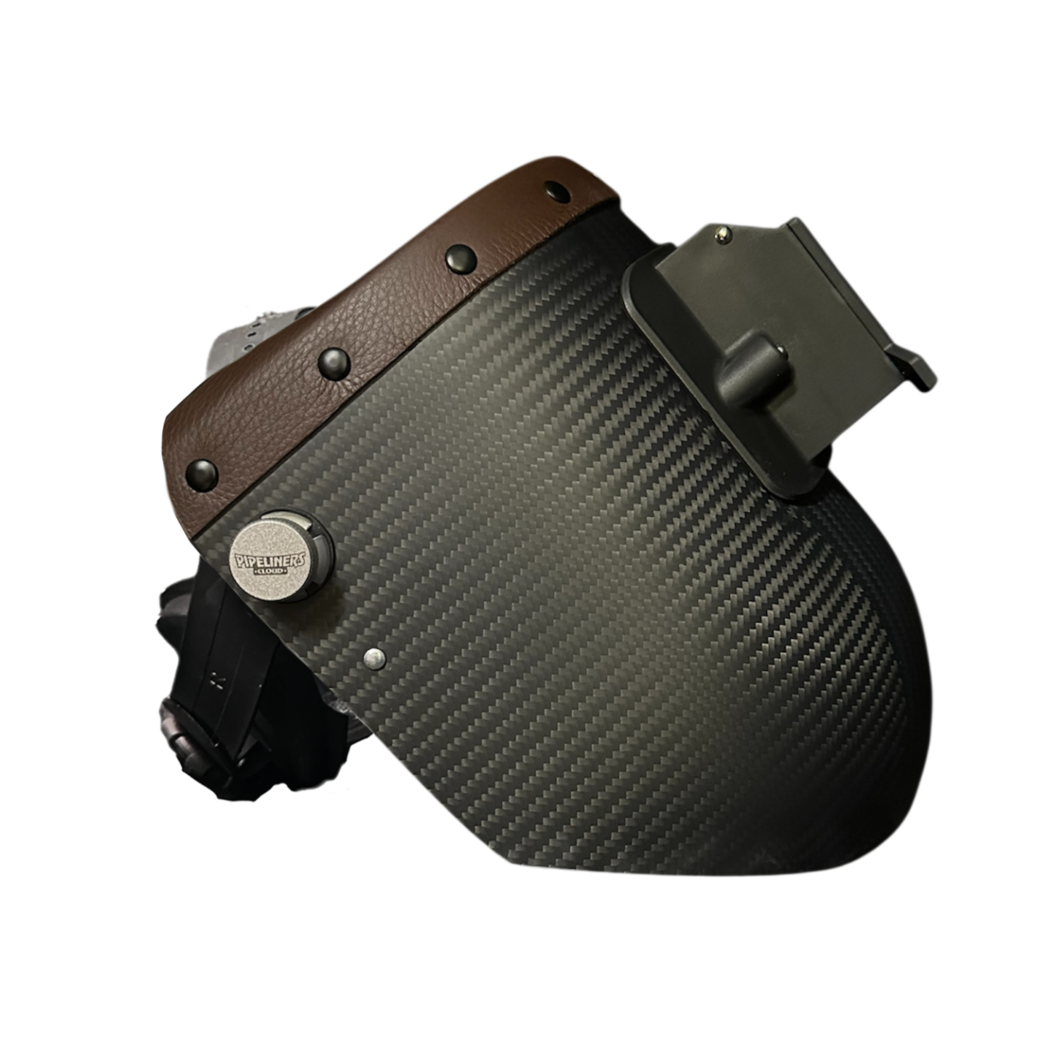 Chopped Top Carbon Fiber Welding Hood