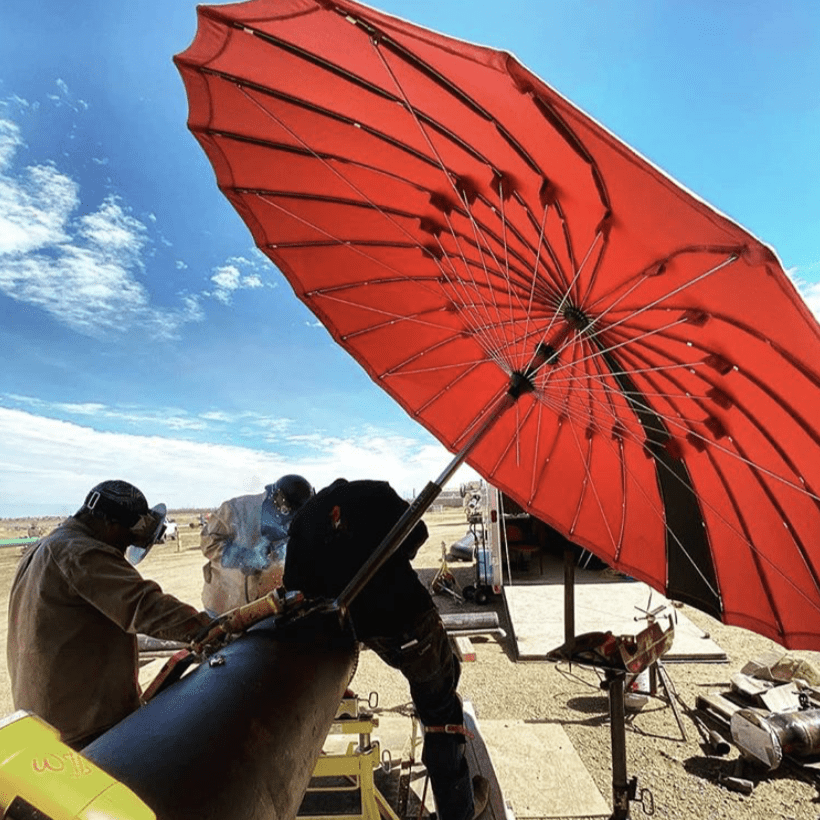PipelinersCloud Heavy Duty Umbrella