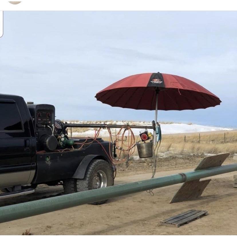 Pipelinerscloud Heavy Duty Umbrella
